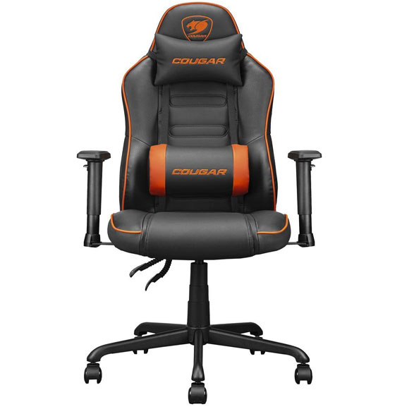 Cougar Fusion S Gaming Chair (Orange & Black)