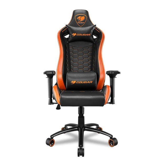 Cougar Outrider S Comfort Gaming Chair (Orange & Black)