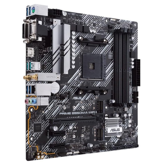 ASUS Prime B550M-A WiFi II AMD AM4 Micro ATX Motherboard