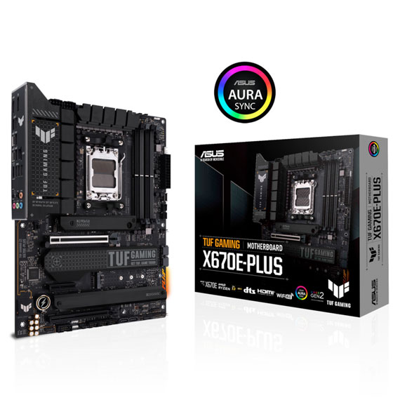 Asus TUF Gaming X670E-Plus AMD AM5 Socket ATX Motherboard