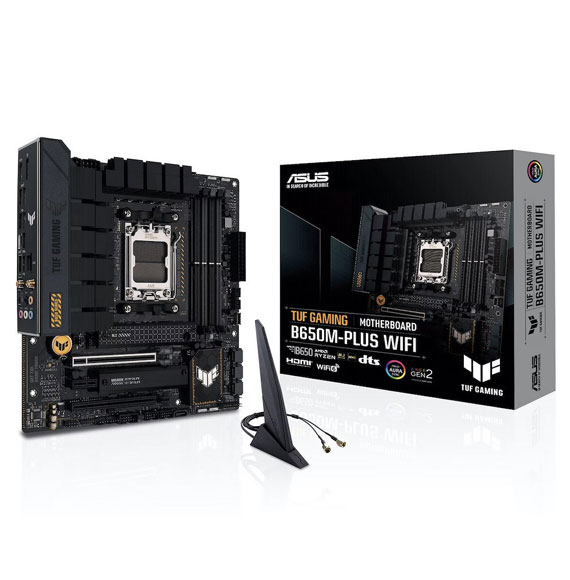 Asus TUF Gaming B650M-Plus WiFi AMD AM5 Socket Micro ATX Motherboard