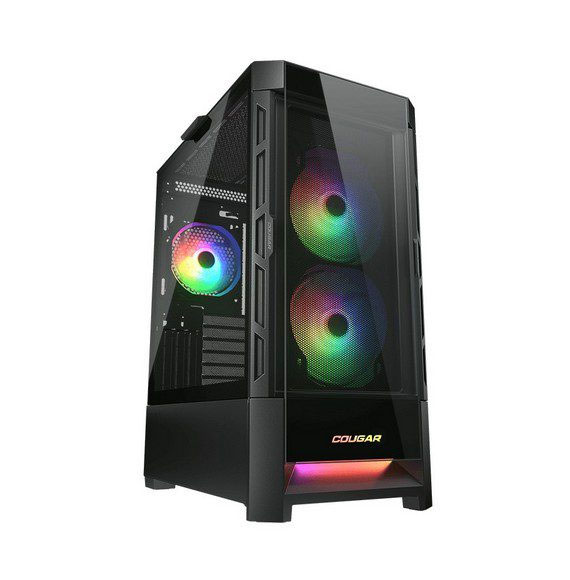 Cougar Duoface RGB Mid Tower Gaming Cases Glass & Mesh (Black)