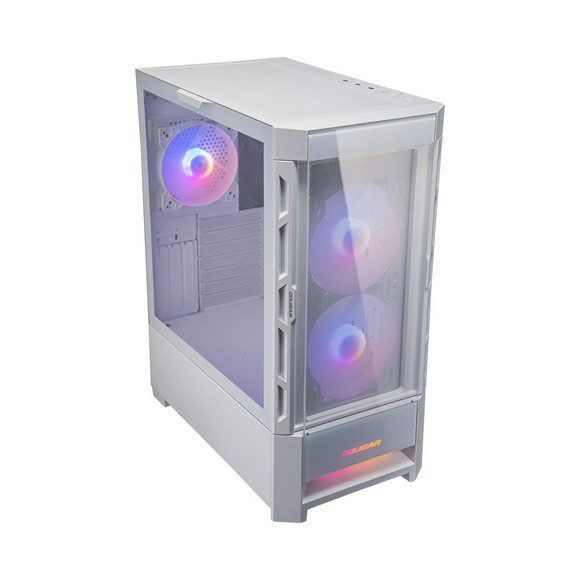Cougar Duoface RGB Mid Tower Gaming Cases Glass & Mesh (White)